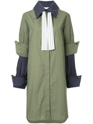 JW ANDERSON ストライプ シャツワンピース