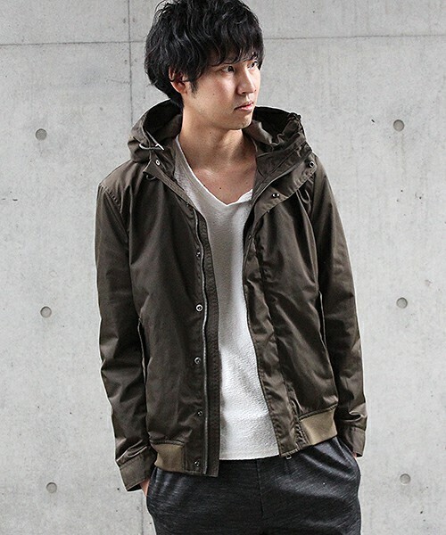 HIGH STREET ソロテックスパーカーブルゾン