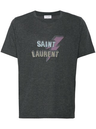 SAINT LAURENT PARIS SAINT LAURENT ロゴプリント Tシャツ