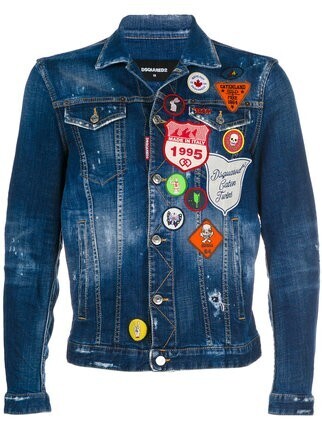 Dsquared2 ダメージデニムジャケット