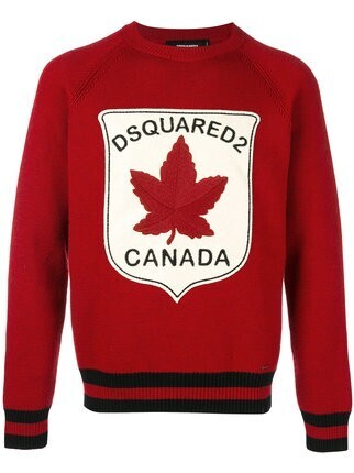 Dsquared2 アップリケ セーター