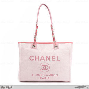 CHANEL DEAUVILLE ドーヴィルライン トートバッグL