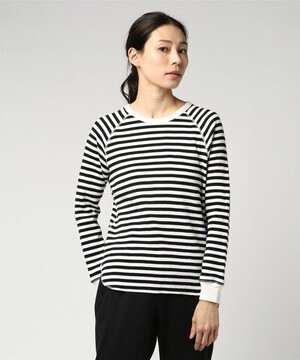 FREAK'S STORE ワッフルサーマル ボーダートップス