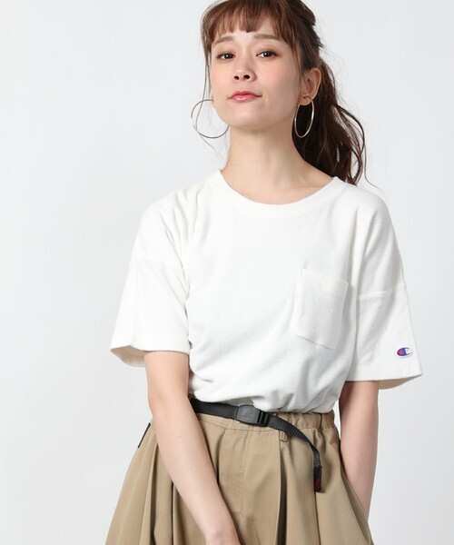 FREAK'S STORE チャンピオン　別注 ビッグシルエット ソフトパイルプルオーバー