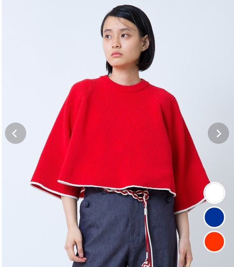 mintdesigns SHORT KNIT TOP