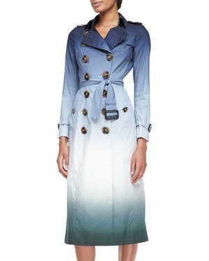 BURBERRY Degrade-Printed Trench Coat