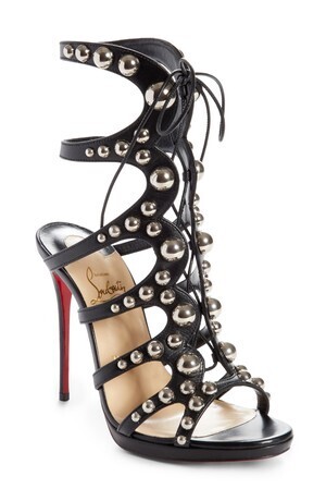 Christian Louboutin Amazoubille Ghillie Cage Sandal