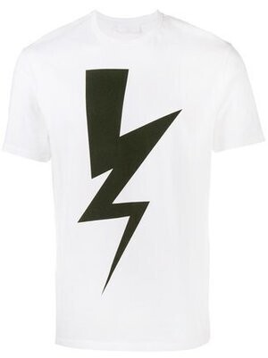 NEIL BARRETT Lightning bolt Ｔシャツ