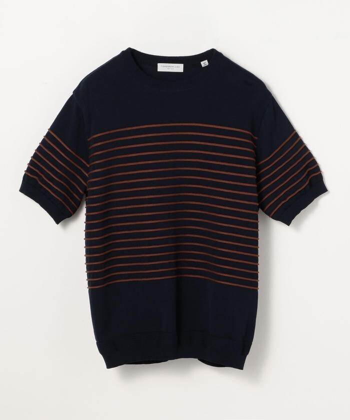 TOMORROWLAND TOMORROWLAND MENS tricot マリンボーダー ニットTシャツ