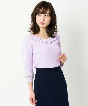 MISCH MASCH フリル2WAYニット