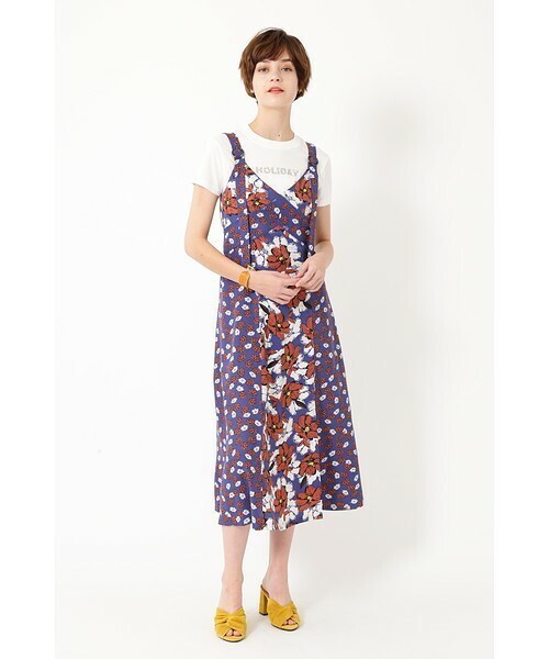 JILLSTUART メルフラワーキャミソールワンピース