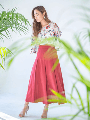 LADYMADE ロングタックスカーチョ