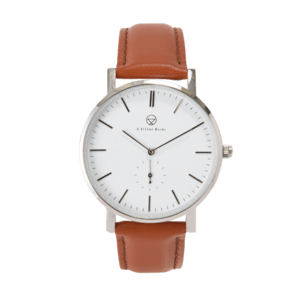 4 Silent Birds ​HUMMING BIRDS / PATAGONA 40MM / LEATHERSTRAP