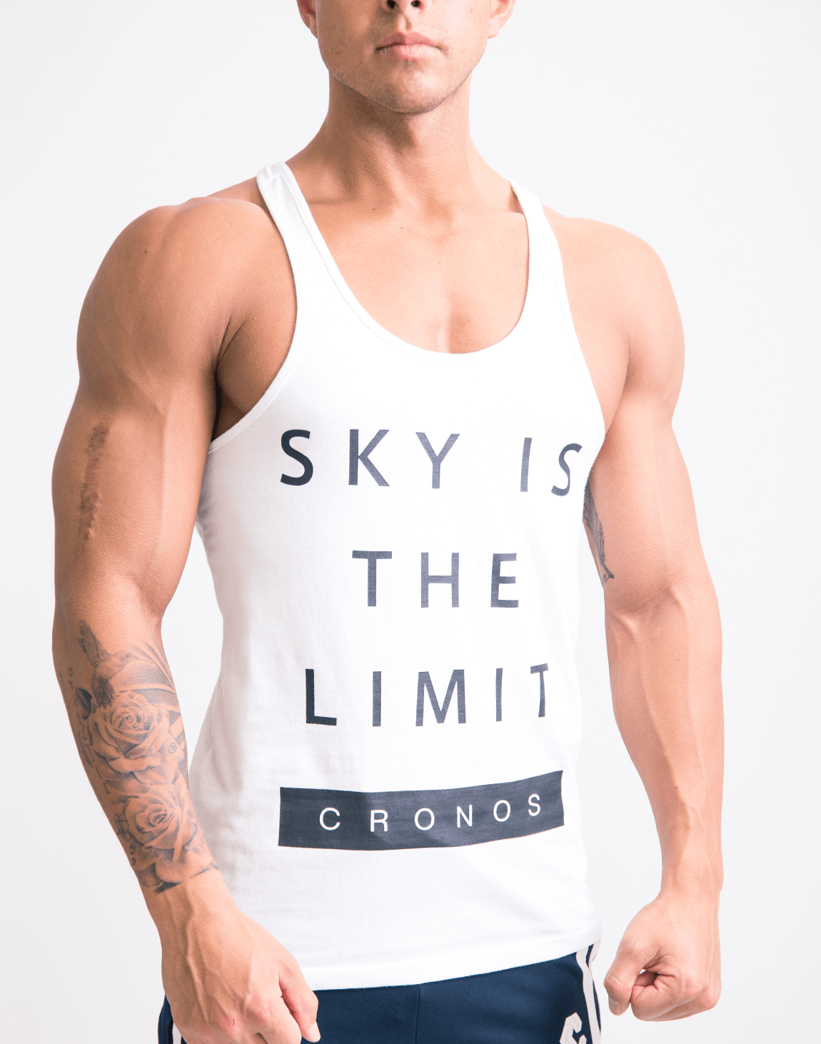 CRONOS SKY SENTENCE TANKTOP 08 WHITE
