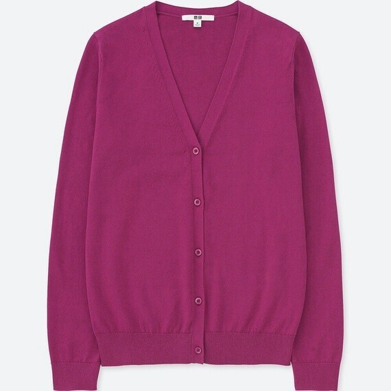 UNIQLO UVカットVネックカーディガン