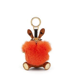 MCM 3D L-Rabbit Fur Charm