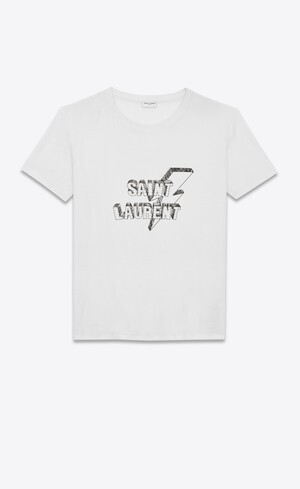 SAINT LAURENT PARIS ライトニングTシャツ