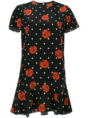 SAINT LAURENT PARIS フローラル ミニドレス