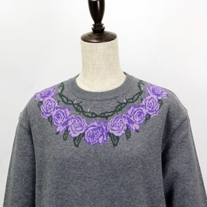 G.V.G.V. THORN AND ROSES JACQUARD knitTED dress
