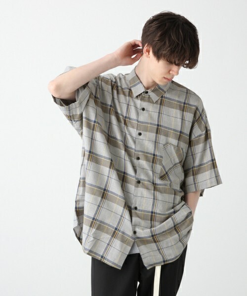 HARE BIGチェックシャツ