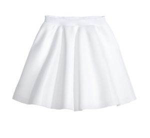 H&M メッシュサーキュラースカート