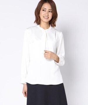 ketty ハマーサテンボウタイブラウス