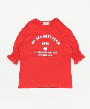 repipi armario ソデパフギャザーカットソー
