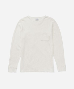 SATURDAYS NEW YORK CITY James Waffle Long Sleeve Shirt