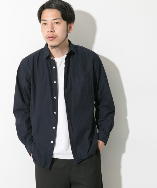 MANUAL ALPHABET L/F REGULAR COLLAR SHIRTS