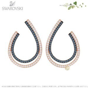 SWAROVSKI LEMON HOOP PIERCED EARRINGS