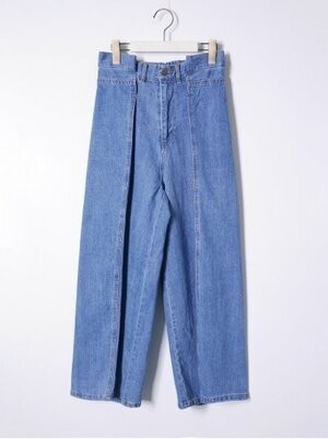 RETRO GIRL タックデニムワイドPT