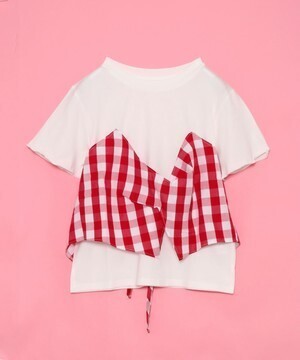 AS KNOW AS PINKY ビスチェ付風ヒラッT