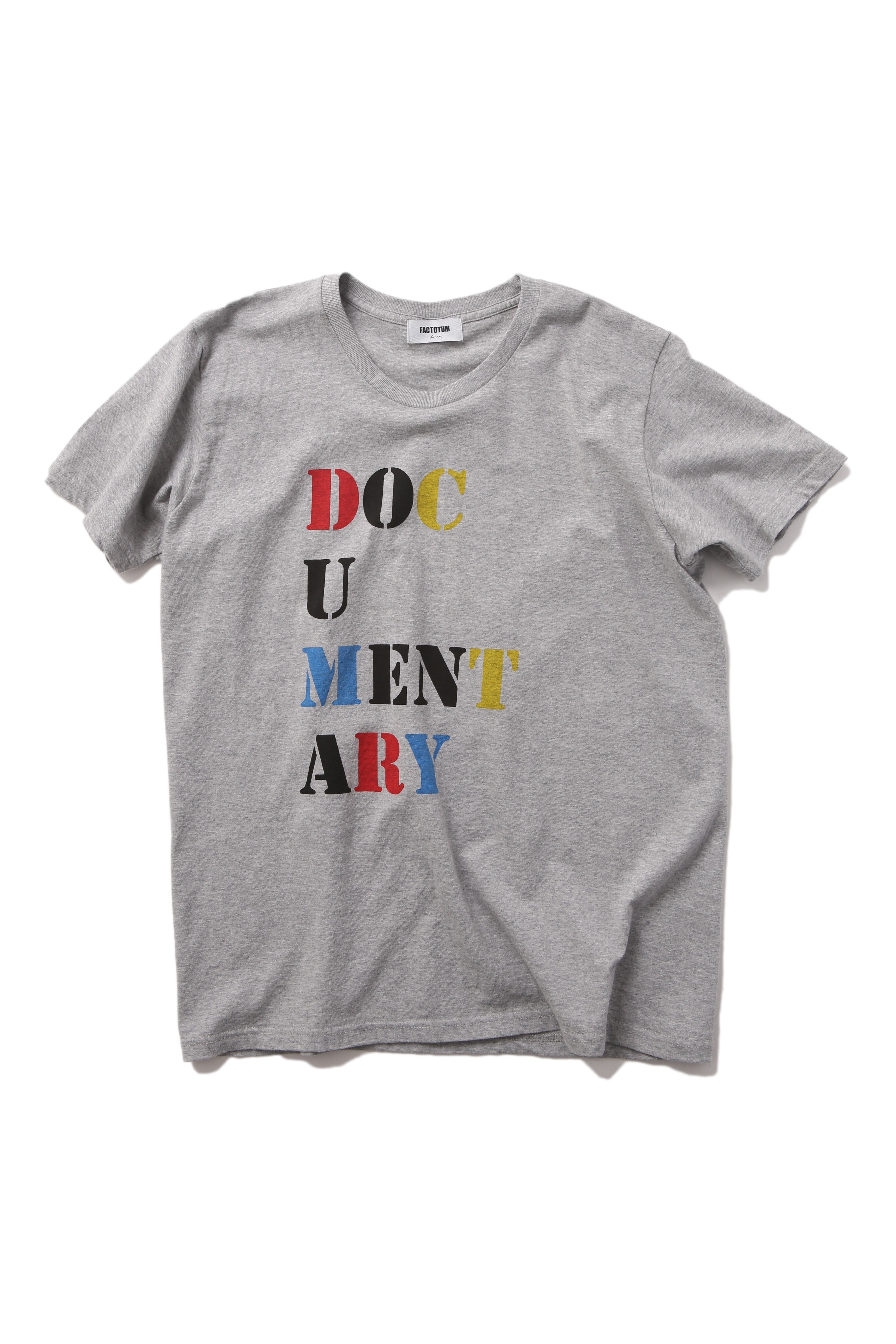 FACTOTUM PRINT-T “DOCUMENTARY”
