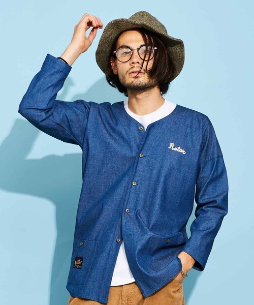 ROTAR Japanese Work Denim Shirt