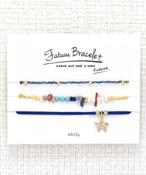 GOLDY 4170307 B　ファータムブレスレット　<Fatum Bracelet>　ブルー