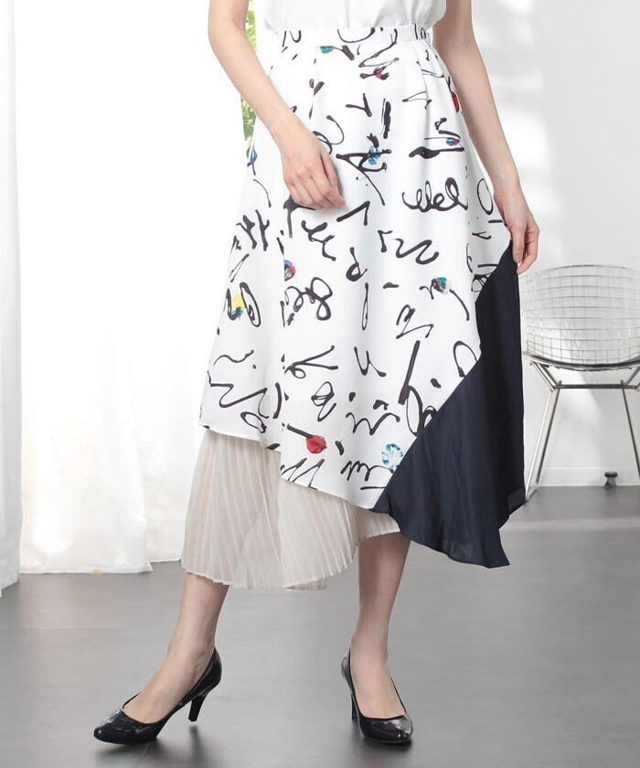 PEGGY LANA cloud Asymmetry Layered スカート