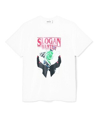 AMBUSH SLOGAN WANTED T-SHIRT