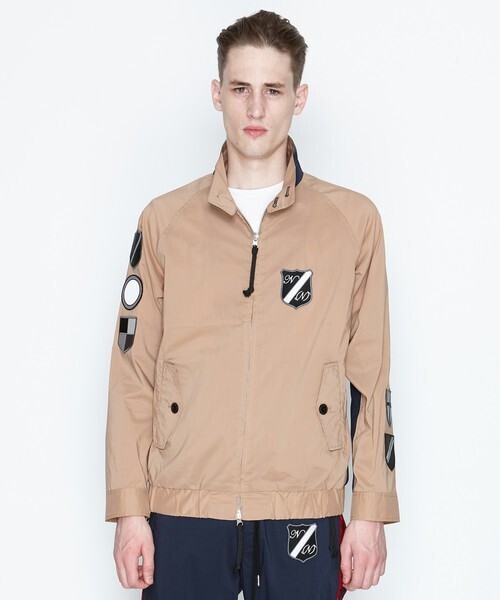 NUMBER (N)INE NUMBER (N)INE ZIP UP BLOUSON _EMBLEM