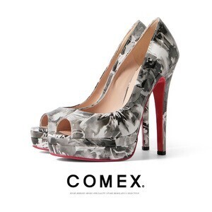 COMEX White Black Folower Enamel