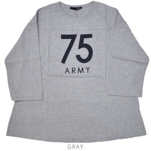 Vent Blanc タンブルコットン フットボールARMY Tシャツ