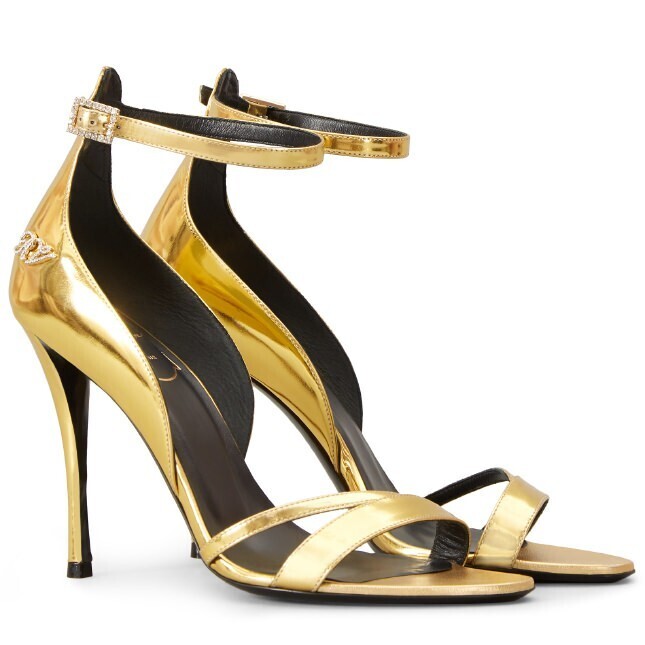 Roger Vivier Sin RV Rhinestone Sandals