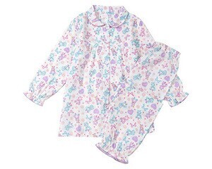 motherways Wガーゼ　長袖パジャマ