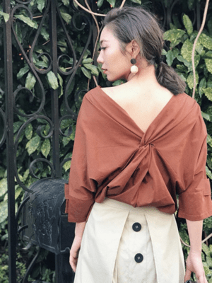 LADYMADE BACKクロストップス