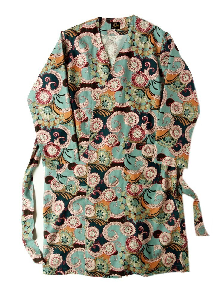Needles V-Neck Robe - C/L Pripela / Paisley Print