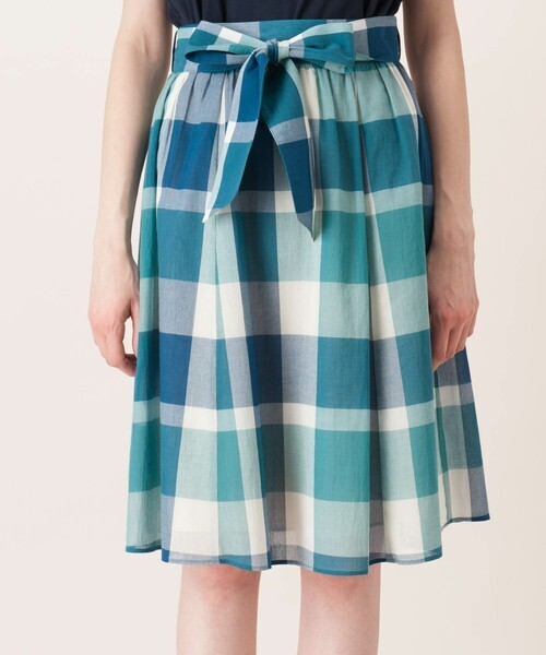BLUE LABEL CRESTBRIDGE クレストブリッジチェック　フレアスカート