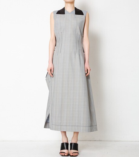 IRENE Fitted and Flared Dress