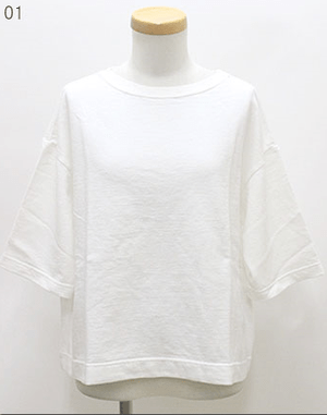 Hands of creation 裏毛サイドタックTシャツ