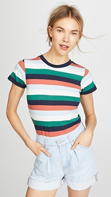 Rolla's Candy Stripe Tee
