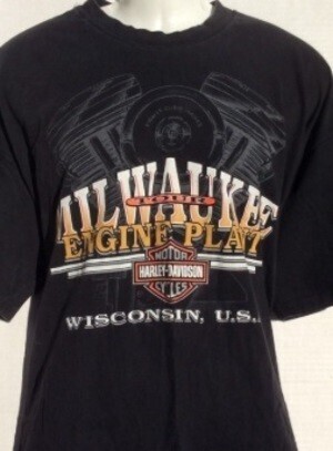 Harley-Davidson Graphic 2 sided Tee