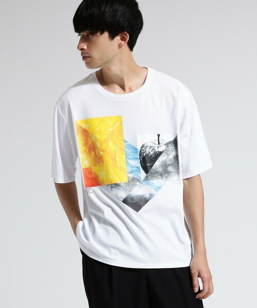 tk.TAKEO KIKUCHI グラフィックプリントTシャツ